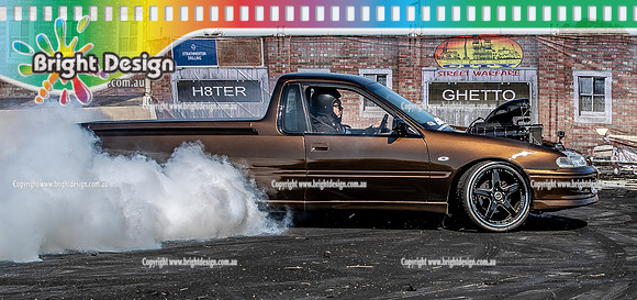Skid City Day 4 @ Swan Hill Sept 2023 (11302) GHETTO BURNOUT SHANE D'AMATO