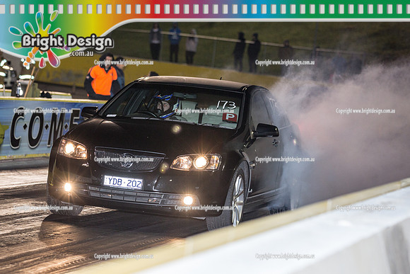 ANDRA Street Outlaws Drag Racing Quals Rnd 4 @ Calder Park  5 August 2014 (23288)  YDB202