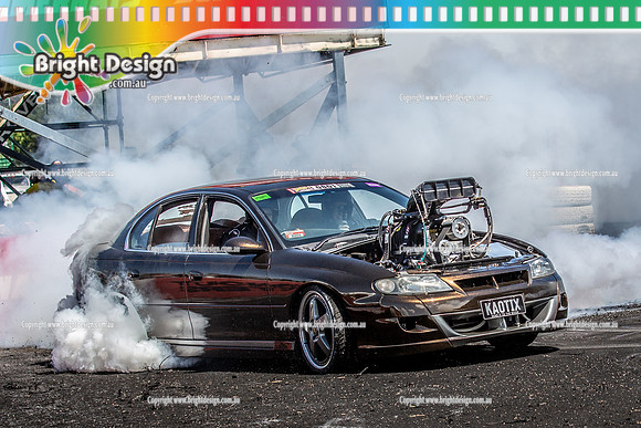 Summernats 34 Sunday 9 Jan 2022  BD__0598  KAOTIX BURNOUT