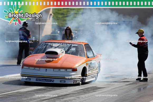 X-Champs @ Sydney Dragway SUN 4 May 2014  (6060)  SG 787  DAVE & STACEY GAULDIE
