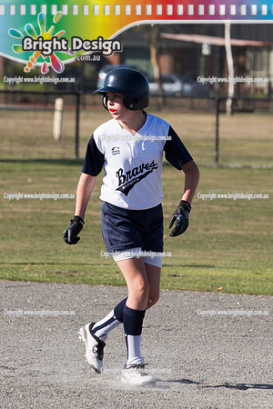 Berwisk Braves Softball  Club Finals Under 13 Girls  22 March 2015 (1166)