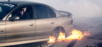 Skid City Day 4 @ Swan Hill Sept 2023 (12773) H8TER BURNOUT HEATH MADGWICK FIRE