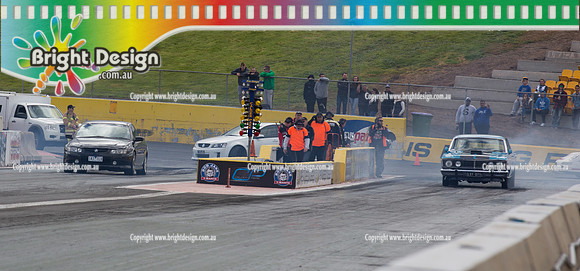 ANDRA Street Outlaws Drag Racing Qualifiers Rnd 3 @ Calder Park  SUN 24 Aug 2014   (21320)  LXY071  1AT7LU