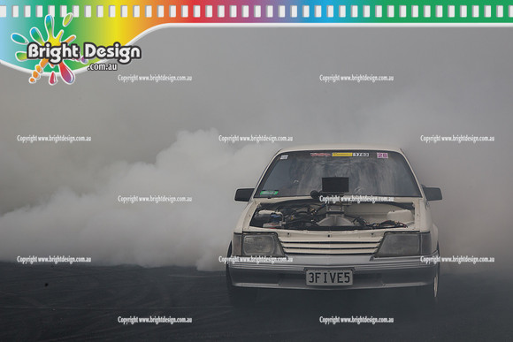 Summernats 28 Sunday 4 Jan 2015  BD  (7740)  3FIVE5 BURNOUT