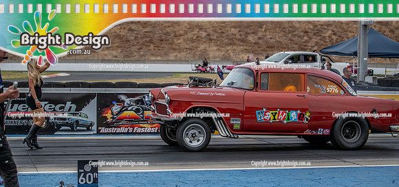 Street Outlaws NPK No Prep Kings vs Australia @ Calder D2 19 March 2023 (148440) 5776 HAYWIRE ASH HAYLEY