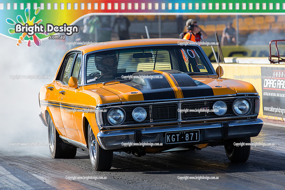 ANDRA Street Outlaws Drag Racing Quals Rnd 5 @ Calder Park 24 September 2014 (25036)  KGT871