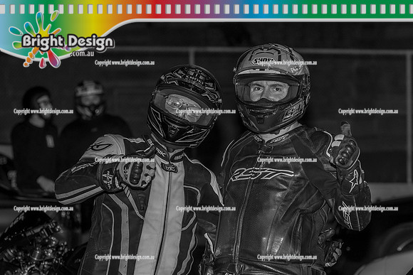 Fast Friday & Roll Racing @ Calder Park Drag Racing 28 February 2025 (179062)-2 B&W CREW BIKE AiCH2 HT300