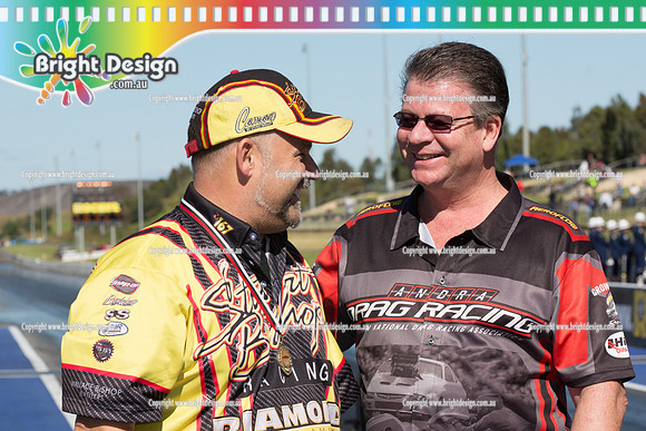 X-Champs @ Sydney Dragway SUN 4 May 2014  (6277)   CROWD  TOP DOOR SLAMMER  STUART BISHOP  TD 167