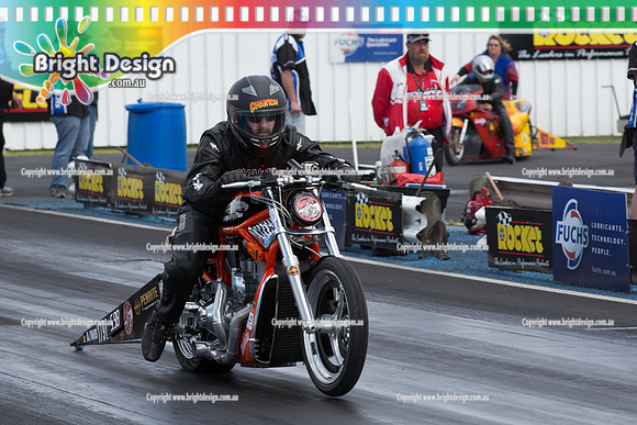 Summit Sportsman Series Rnd 1 Drag Racing 17 Jan 2015 @ Portland  (10133)  BIKE