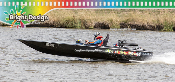 Victorian Drag Boat Club VDBC Club Day at NWSC  18 Jan 2015  (5582)  ACE OF SPADES