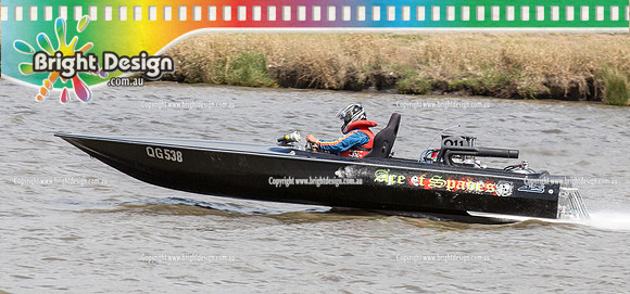 Victorian Drag Boat Club VDBC Club Day at NWSC  18 Jan 2015  (5586)  ACE OF SPADES