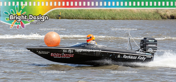 Victorian Drag Boat Club VDBC Club Day at NWSC  18 Jan 2015  (5589)  RECKLESS KELLY