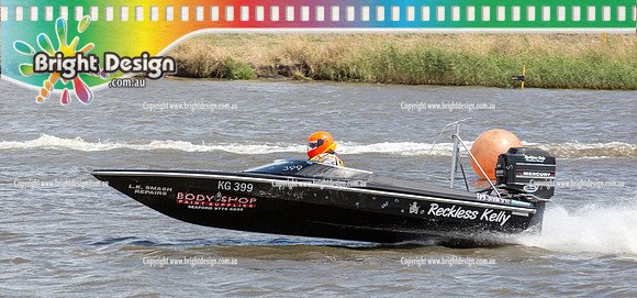 Victorian Drag Boat Club VDBC Club Day at NWSC  18 Jan 2015  (5590)  RECKLESS KELLY