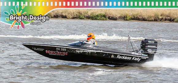 Victorian Drag Boat Club VDBC Club Day at NWSC  18 Jan 2015  (5592)  RECKLESS KELLY