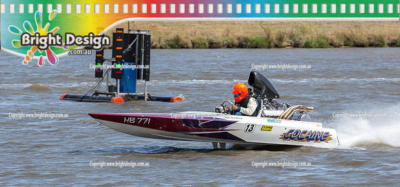 Victorian Drag Boat Club VDBC Club Day at NWSC  18 Jan 2015  (5601)  COCAINE