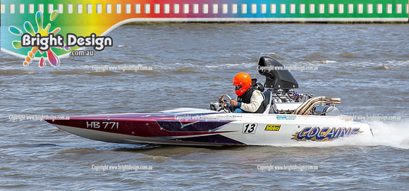 Victorian Drag Boat Club VDBC Club Day at NWSC  18 Jan 2015  (5603)  COCAINE