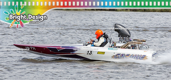 Victorian Drag Boat Club VDBC Club Day at NWSC  18 Jan 2015  (5609)  COCAINE