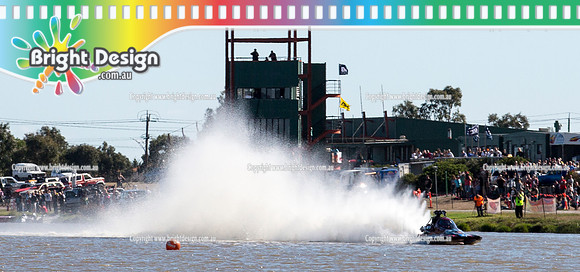 VDBC -Victorian Drag Boat Club - Nationals  29 March 2015 @ NWSC   (7149)  THUNDER DOWN UNDER