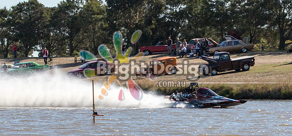 VDBC -Victorian Drag Boat Club - Nationals  29 March 2015 @ NWSC   (7157)  THUNDER DOWN UNDER