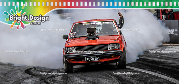 Summernats 34 Friday 7 Jan 2022  BDMP3438  FUMEEY BURNOUT