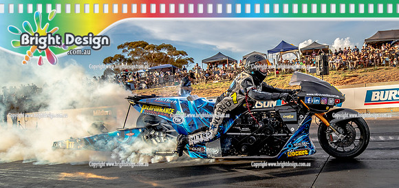AAA Burson Top Fuel & Ken Scroop Memorial @ Sunset Strip Sunday 13 March 2022  (15224)   2355 CHRIS MATHESON TOP BIKE