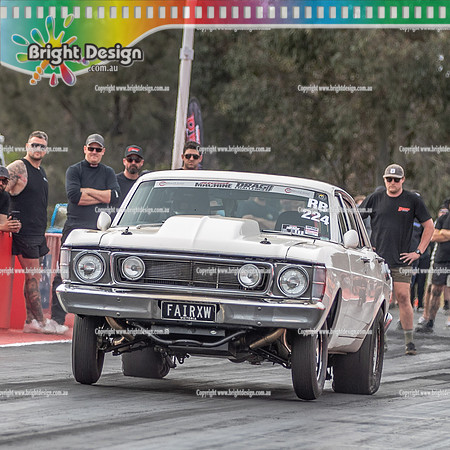 SMDC 9 2024 Street Machine Drag Challenge 9 BDMP9335-2 FAIRXW 7663 KEITH HARDS
