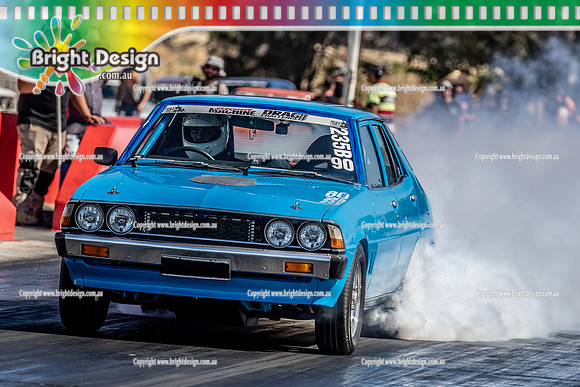AAA SMDC 7 Street Machine Drag Challenge 7 Day 1 @ HPR 31 JAN 23 BDMP0743 DOMINIC PELLE EDA19C