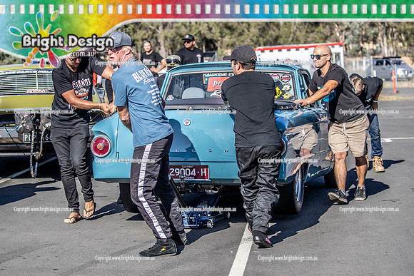 AAAA SMDC 7 Street Machine Drag Challenge 7 Day 1 @ HPR 31 JAN 23 BDMP0079 29004H BRUCE HOWIE
