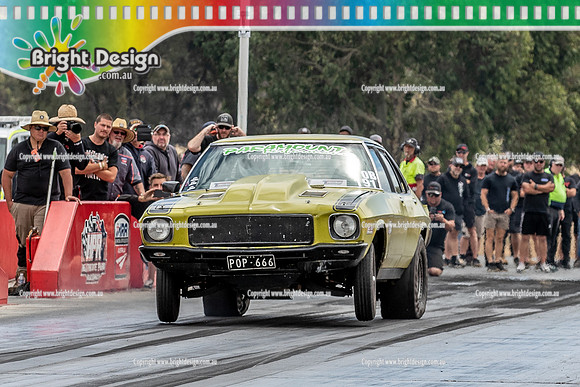 AAAAA SMDC 7 Street Machine Drag Challenge 7 Day 5 @ HPR 4 Feb 23 BDMP8224 POP666 5993 HARRY HAIG