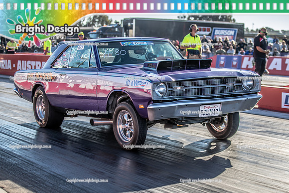Summernats Slam @ Heathcote Sunday 22 May 2022 (50147) 5ZLU612 RAT ROADSTER KEVIN ONEILL