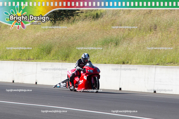 X-Champs @ Sydney Dragway SUN 4 May 2014  (6802)  BIKE PRO STOCK MOTORCYCLE 2 pm 98  MAURICE ALLEN