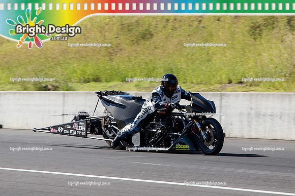 X-Champs @ Sydney Dragway SUN 4 May 2014  (6517)  BIKE TOP FUEL MOTORCYCLE  TFM 2355 CHRIS MATHESON