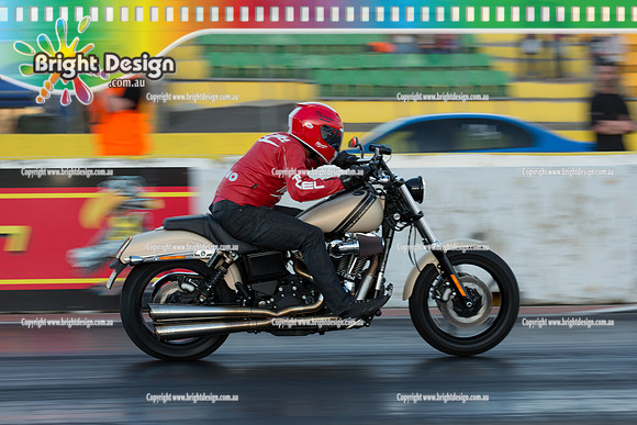 ANDRA Street Outlaws Drag Racing Quals Rnd 6 @ Calder Park 10 October 2014  (25872)  BIKE