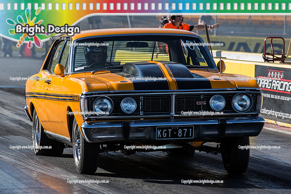 ANDRA Street Outlaws Drag Racing Quals Rnd 5 @ Calder Park 24 September 2014 (25038)  KGT871