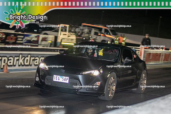 Fast Friday & Roll Racing @ Calder Park Drag Racing 28 February 2025 (179002) 1EG5AP