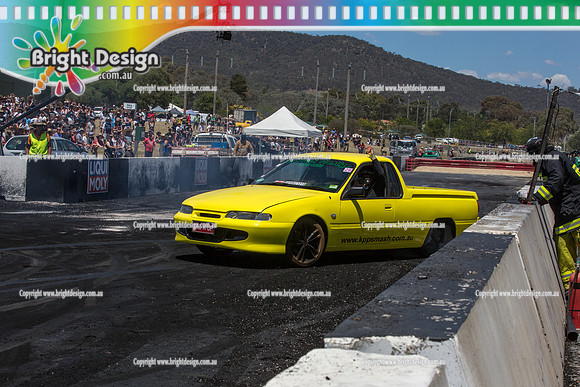 Summernats 28 Saturday 3 Jan 2015  BD (4640)  BAGMUP BURNOUT