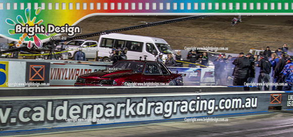 Street Outlaws NPK No Prep Kings vs Australia @ Calder D2 19 March 2023 (149479) JUSTIN SWANSTROM