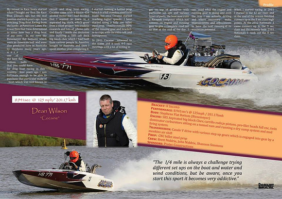 Dragway Magazine Issue #5 - Cacaine Dean n Robyn Wilson