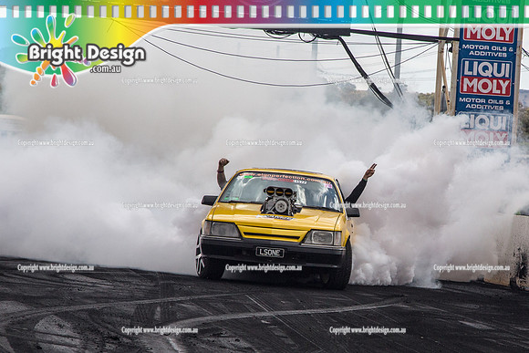Summernats 28 Sunday 4 Jan 2015  BD  (8117)  LSONE BURNOUT