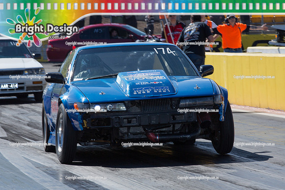 ANDRA Street Outlaws Drag Racing Quals Rnd 5 @ Calder Park 24 September 2014 (24391)   GARAGE WORX SERVICE CENTRE