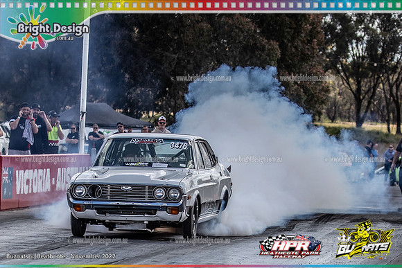 Buznats @ Heathcote Sat 5 November 2022 ((54019)  3476 ANDREW DYSON BROS RACING