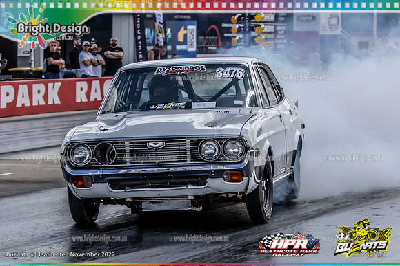 Buznats @ Heathcote Sat 5 November 2022 ((54027)  3476 ANDREW DYSON BROS RACING