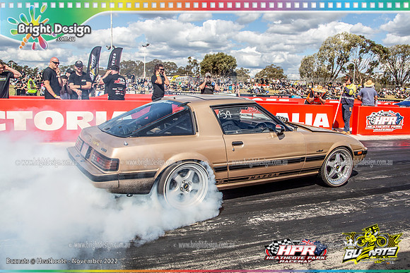 Buznats @ Heathcote Sat 5 November 2022 ((54363)  13BT  TIAGO RIBEIRO