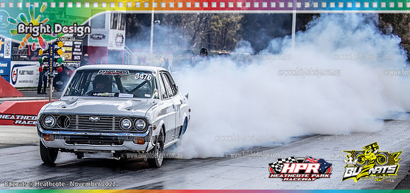 Buznats @ Heathcote Sat 5 November 2022 ((54023)  3476 ANDREW DYSON BROS RACING