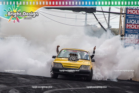 Summernats 28 Sunday 4 Jan 2015  BD  (8116)  LSONE BURNOUT