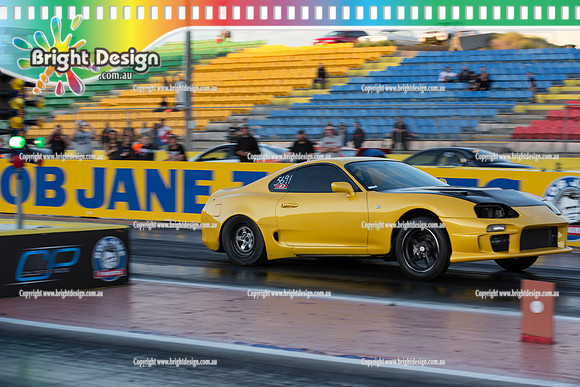 ANDRA Street Outlaws Drag Racing Quals Rnd 6 @ Calder Park 10 October 2014  (25886)  YELLOW 5691 TBC