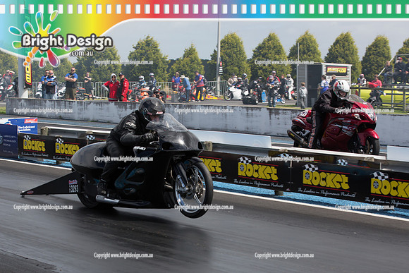 Summit Sportsman Series Rnd 1 Drag Racing 17 Jan 2015 @ Portland  (10108)  BIKE