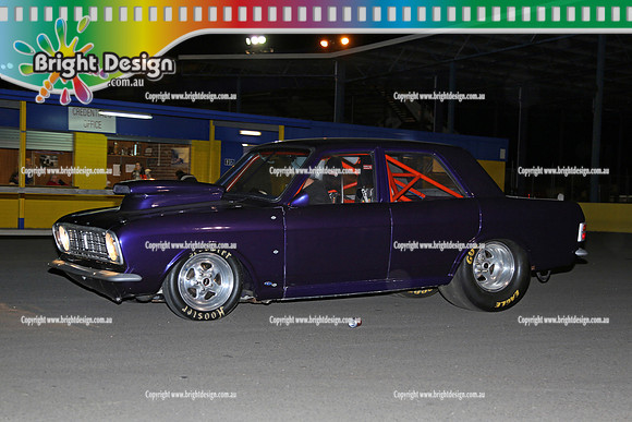 ANDRA Street Outlaws Rnd 1 @ Calder Park  FRI 11 July 2014   (19000)  PURPLE TBC