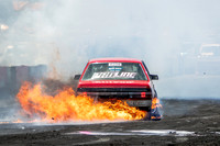 AAA Summernats 38 Day 2 Friday 9 Jan 2026 BDMP3064 IMPACT KAYNE McDONALD FIRE BURNOUT