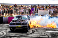 AAA Summernats 38 Day 2 Friday 9 Jan 2026 BDMP2229 RUMRAGE FIRE BURNOUT